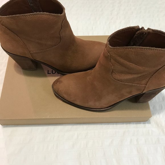 Lucky Brand Eller Bootie Toffee - Picture 3 of 4